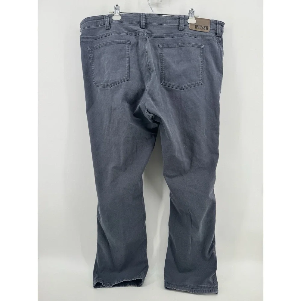 Duluth Trading Co Flex Fire Hose Pants Men's 42x34 Gray Blue Workwear